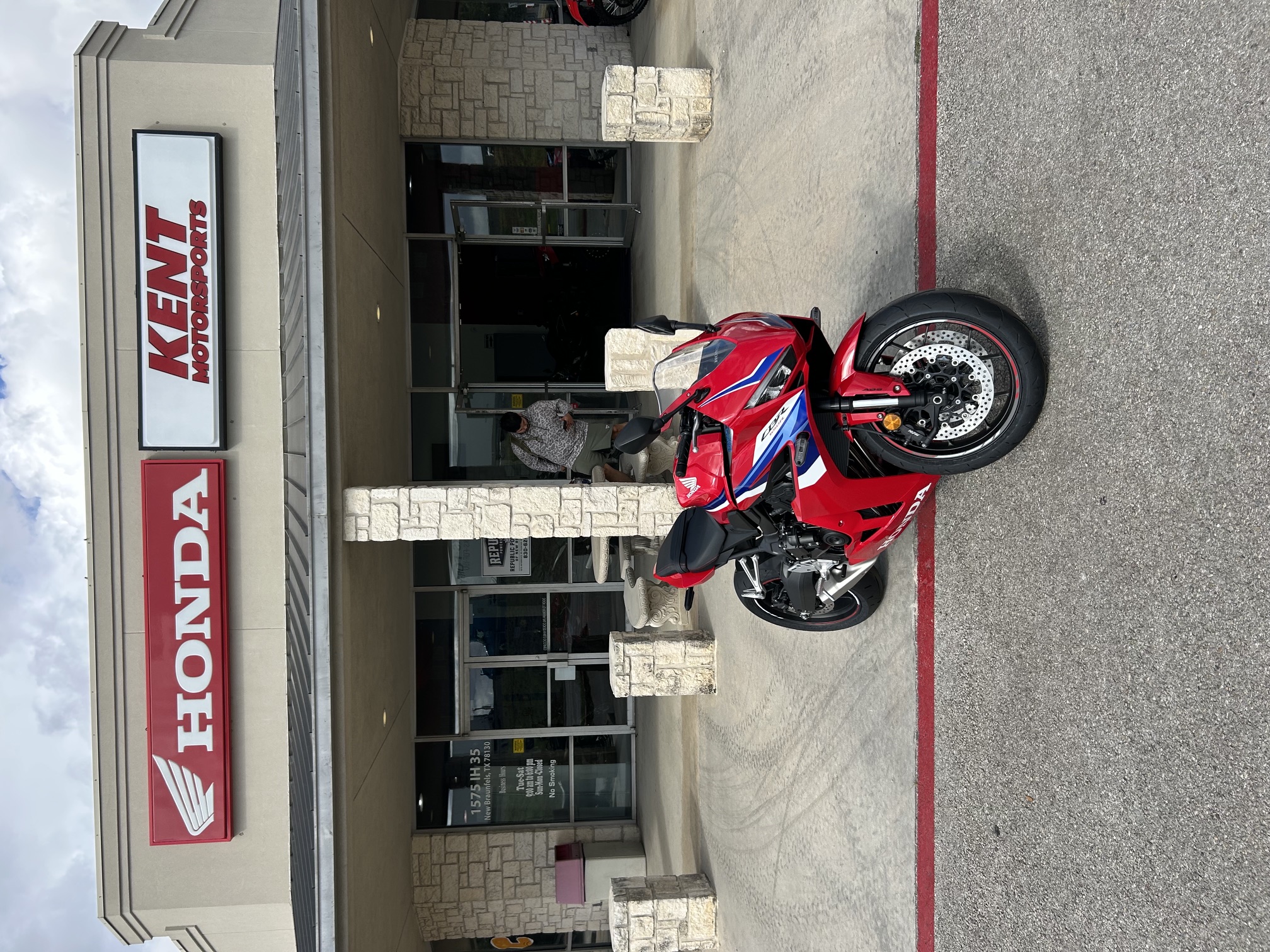 2026-HONDA-CBR650R-ABS-Grand-Prix-Red-202197 - Republic Powersports - Braunfels