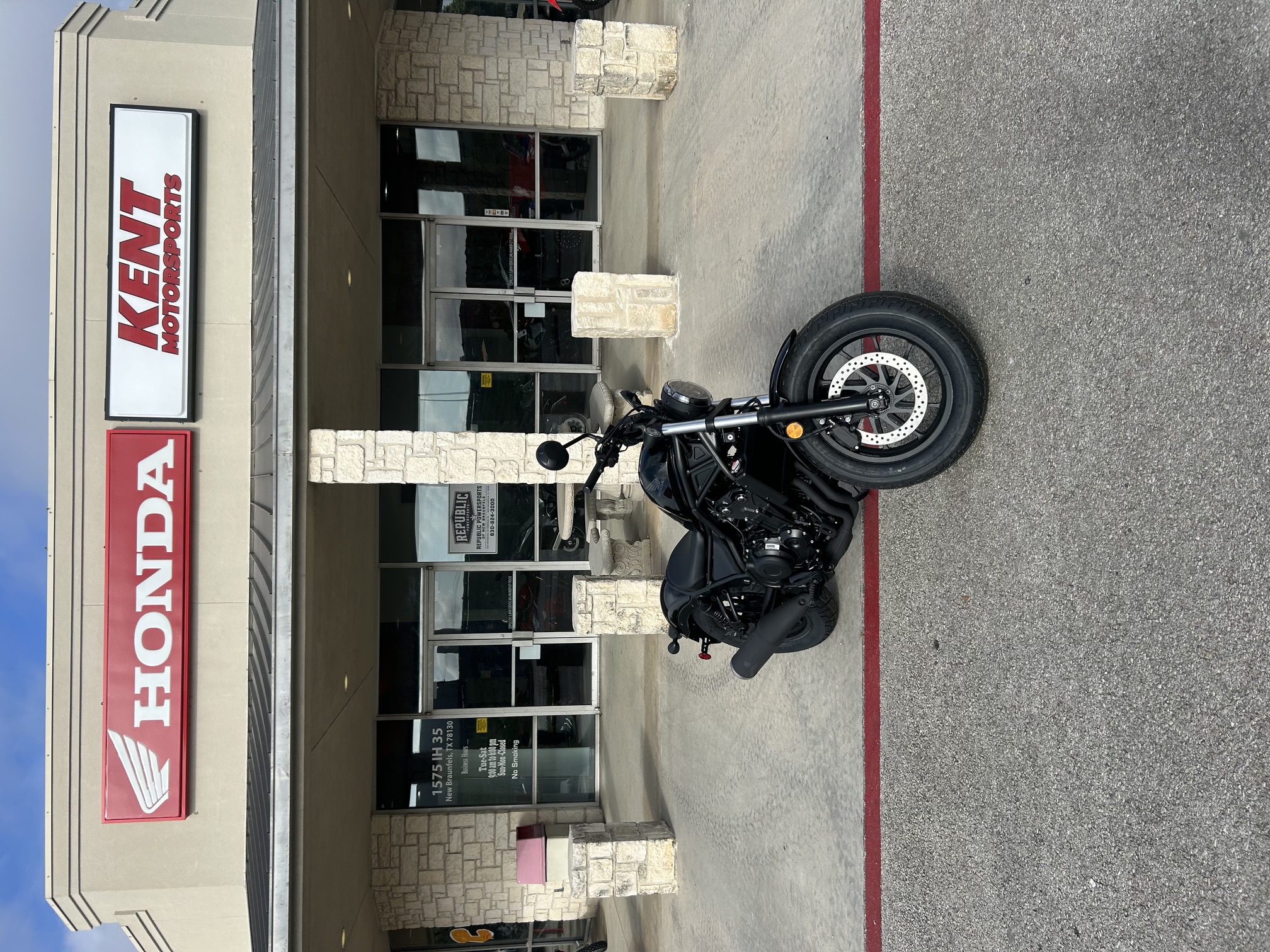 2026-HONDA-REBEL-500-ABS-Pearl-Black-901283 - Republic Powersports - Braunfels